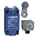 Telemecanique Sensors Limit Switch, Roller Lever, Rotary, 1NC/1NO, Actuator Location: Side XCKJ10513H7