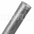 Techflex Chrome XC, 1-1/4", Silver Mylar Sleeving CXN1.25SV