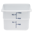 Cambro 12Qt Camssquare White Color EA12SFSP148