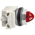Schneider Electric Pilot light, Harmony 9001K, metal, polycarbonate, domed, red, 30mm, 24-28V 9001KP35R9