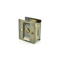 Trimco Privacy Pocket Door Lock Square Cutout for 1-3/8" Thick Door 1065.609