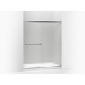 Kohler Revel(R) Sliding Shower Door, 76"H X 56-5/8 - 59-5/8"W, With 5/16" Thick Frosted Glass 707206-D3-SHP
