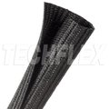 Techflex F6 Heavy Duty 1", Black Nylon Sleeving F6H1.00BK