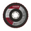 Rex Cut Fusion Flap Disc 5 X 7/8 T29 Fusion Interleaf Flap Disc Coarse 894007