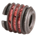 E-Z Lok Heavy Wall Self Locking Thread Insert, M4-0.70 Int Thrd Sz, Carbon Steel, 10 PK 450-4