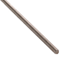 Zoro Select Fully Threaded Rod, 1/4"-20, 12 ft, Steel, Grade 2, Plain Finish 1078