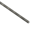 Zoro Select Fully Threaded Rod, 3/8"-16, 12 in, Steel, Grade 2, Plain Finish 1525