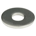 Zoro Select Flat Washer, Fits Bolt Size M8 , Stainless Steel Plain Finish, 50 PK M51530.080.0001