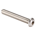 Zoro Select 1/4"-20 Socket Head Cap Screw, Plain 18-8 Stainless Steel, 1-3/4 in Length, 100 PK U51030.025.0175