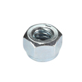 Zoro Select Nylon Insert Lock Nut, 1/4"-20, Steel, Grade 5, Zinc Plated, 5/16 in Ht, 2400 PK B12348.025.0001