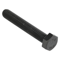 Zoro Select Class 10.9, M8-1.25 Hex Head Cap Screw, Black Oxide Steel, 50 mm L, 100 PK M04110.080.0050