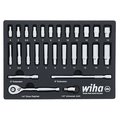 Wiha Professional Socket Tray, 1/4" Drive 27 33395