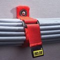 Rip-Tie Strap, Heavy Duty, Yellow, PK10, 1x10" N-10-G10-Y