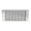 Nvent Hoffman Filter Grille Panel, 2.00x2.00x2.00, Gray, Steel 875G19