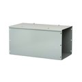 Nvent Hoffman Lay-In NEMA Type 1 Hinged Cover Wireway Straight Section, 6.00x6.00x12 F66G12