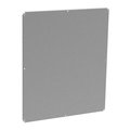 Nvent Hoffman Full Back Panel, 1021x1478mm, Gray, Stee PP1115G