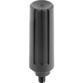 Kipp Cylinder Grip Revolving Size:2, Form: A D= M05X7, 5, L1=49, 1, Thermoplastic, Comp: Steel K1468.205