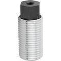 Kipp Push-Pull Plunger, Heavy Spring Force, With Rotation Lock, D=M12X1, 5 L=20, Form: I, Threaded end K0977.1212