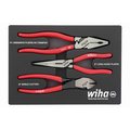 Wiha Classic Grip Pliers and Cutters Tray 3pc 34680