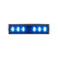 Federal Signal Emergency Light, 6-LED, Blue MPS61U-B