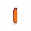 Kimble Chase Amber Screw Thread Vials without, PK200 60912-1940