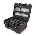 Nanuk Cases Case with Lid Org with F for 5Up, Black, 933S-070BK-0A0-21021 933S-070BK-0A0-21021