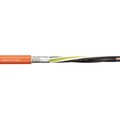 Chainflex Power Cable, PUR, 0.41 in dia, Lt Orng CF896-25-04