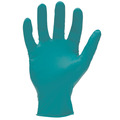 Sw Safety Powerform, Nitrile Exam Gloves, 5 mil Palm, Nitrile, Powder-Free, L, 100 PK, Teal N200364