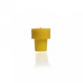 Kontes NMR CAP 5MM YELLOW PK/100, PK 100 897095-0081