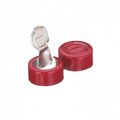 Wheaton Red Unlined Aluminum Seal, Tear, PK 100 224192-06