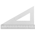 Westcott Triangles, 12" Styrene Triangle -30/60 S390-12