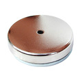 Eclipse Magnetics Ceramic Magnet, Shallow Pot, Pull Force E683