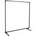 Steiner Welding Screens, 8 ft H, 8 ft L, Black 500HD-8X8