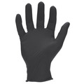 Sw Safety Stellar X5 Black Nitrile Exam, PK100, Glove Size: XS N015881