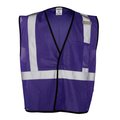 Kishigo High-Visibility Vest, Purple, 2XL/3XL B129-2X-3X