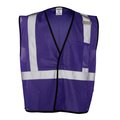 Kishigo High-Visibility Vest, Purple, L/XL B129-L-XL