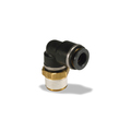 Velvac Male Swivel Elbow, 90 deg., 3/8"x1/4" 016264