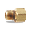 Velvac Brass Pipe Fitting, 3/4" x 1/2" Pipe Size 018038