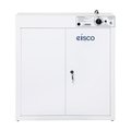 Eisco Scientific UV Goggle Sanitizing Cabinet: 36 Goggle Capacity, Wall-Mountable GGSN10