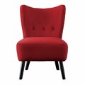 Homelegance Imani Accent Chair, Red 1166RD-1