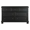 Homelegance Laurelin Bedroom Dresser, Black 1714BK-5