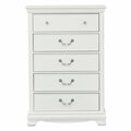 Homelegance Lucida Bedroom Chest, White 2039W-9