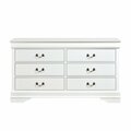 Homelegance Mayville Bedroom Dresser, White 2147W-5