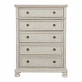 Homelegance Bethel Bedroom Chest, White 2259W-9