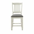 Homelegance Granby Counter Height Chair, White 5627NW-24
