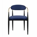 Homelegance Vortex Accent Chair, Blue HM5210BUS