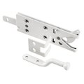 Onward 5 1116inch 145 mm Automatic Gate Latch, White 3011WR