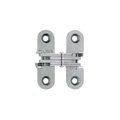 Richelieu 1 916inch 39 mm x 12inch 13 mm Full Mortise Concealed Hinge, Satin Chrome 420303145