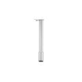 Richelieu Hardware Adjustable Table Leg, 25 3/4 in (654 mm), Chrome 613710140