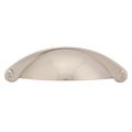 Richelieu Hardware 2-1/2 in. (64 mm) Center-to-Center Brushed Nickel Traditional Cup Pull BP30342195